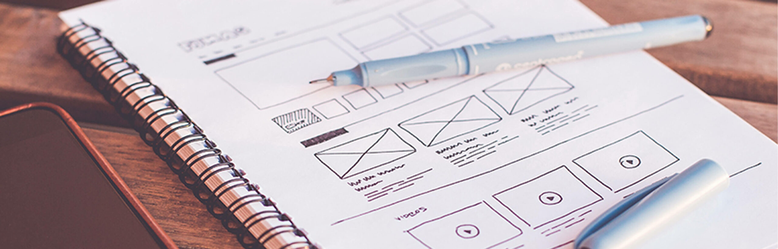 We offer wireframes for an effortless and artistic process