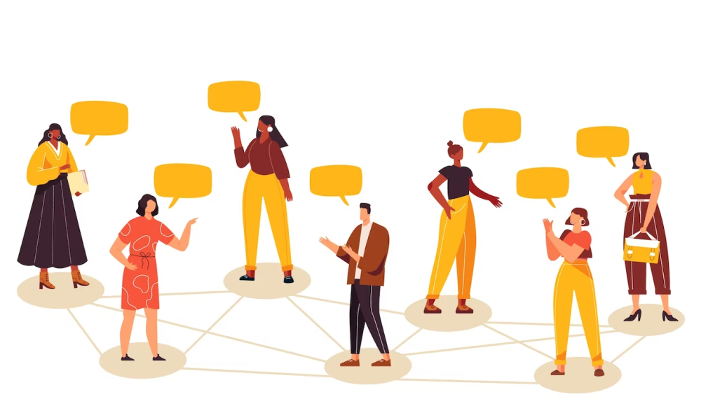 Social Collaboration and community hub - Better communication with customers