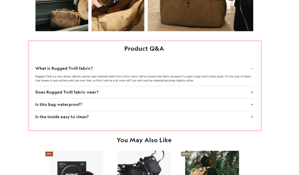 Product Q&A - Product Detail Page Best Practices