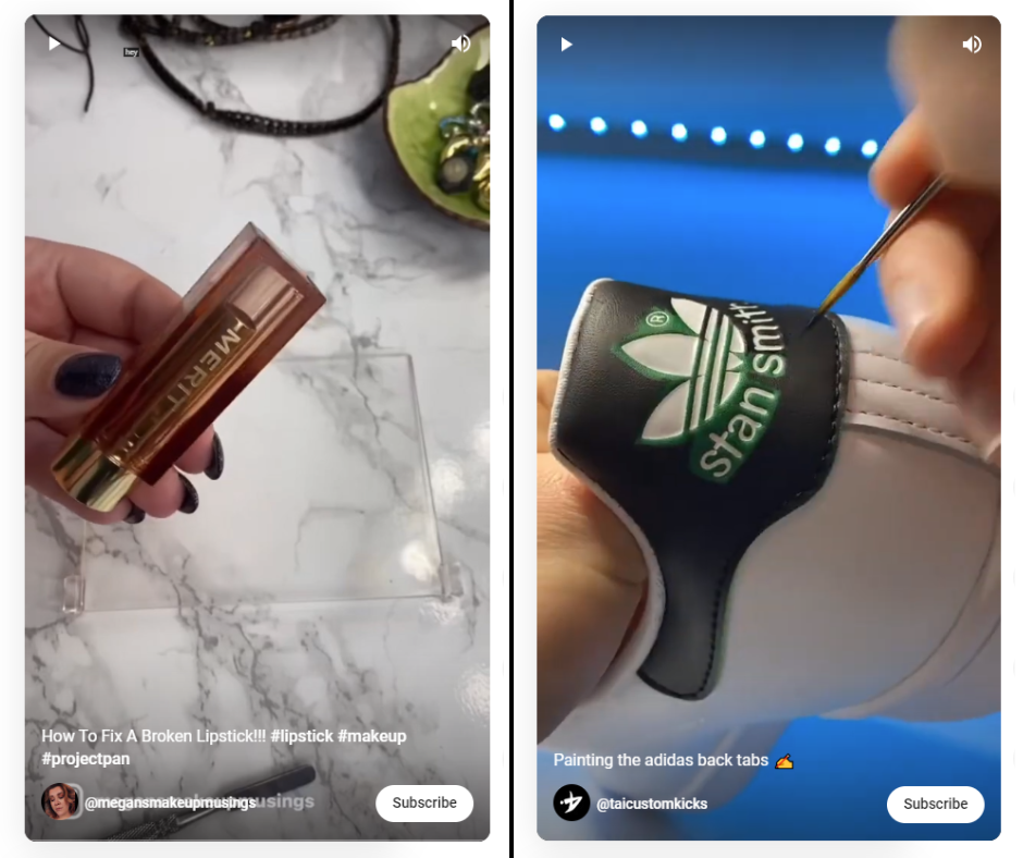 DIY Tutorials - how people are making user generated content campaign