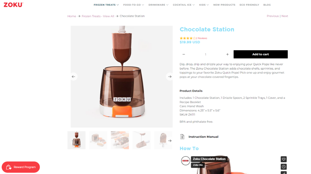 Create stunning product pages
