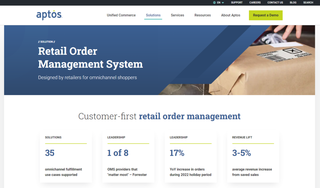 Aptos - Best order management system