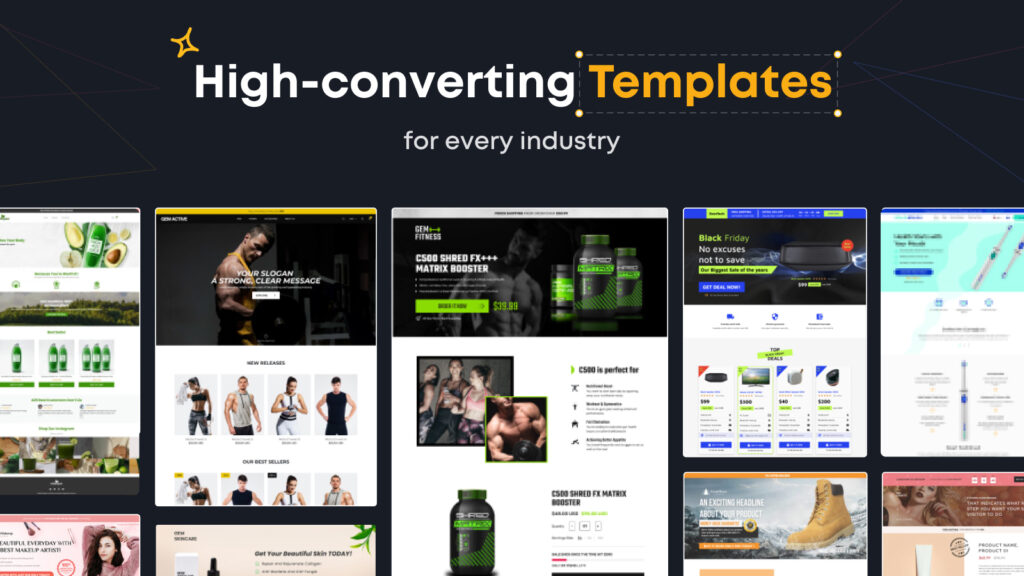 high converting templates