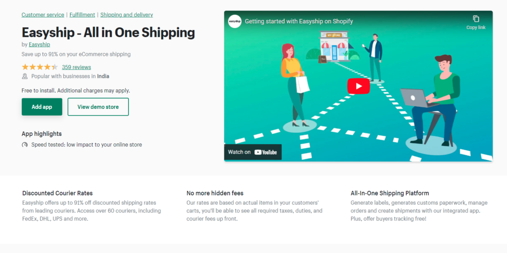 Easyship ‑ All in One Shipping