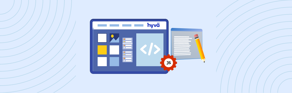 How to display messages in Javascript in the Hyva theme_