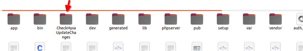 directory folders in hyva theme
