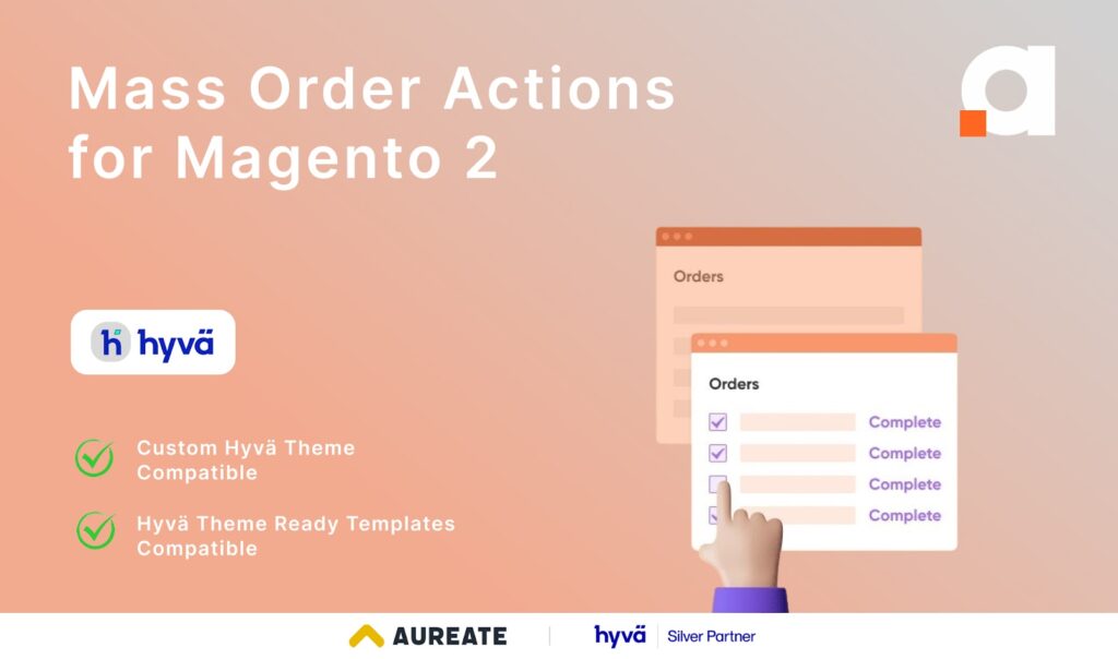 Mass Order Actions for Magento 2 by Amasty