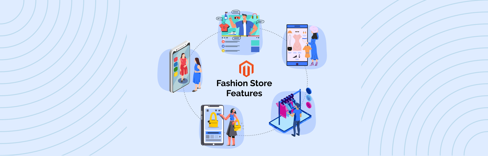 Magento fashion store features