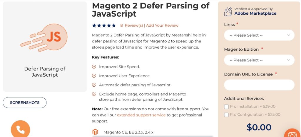 Magneto 2 Defer Parsing of JavaScript