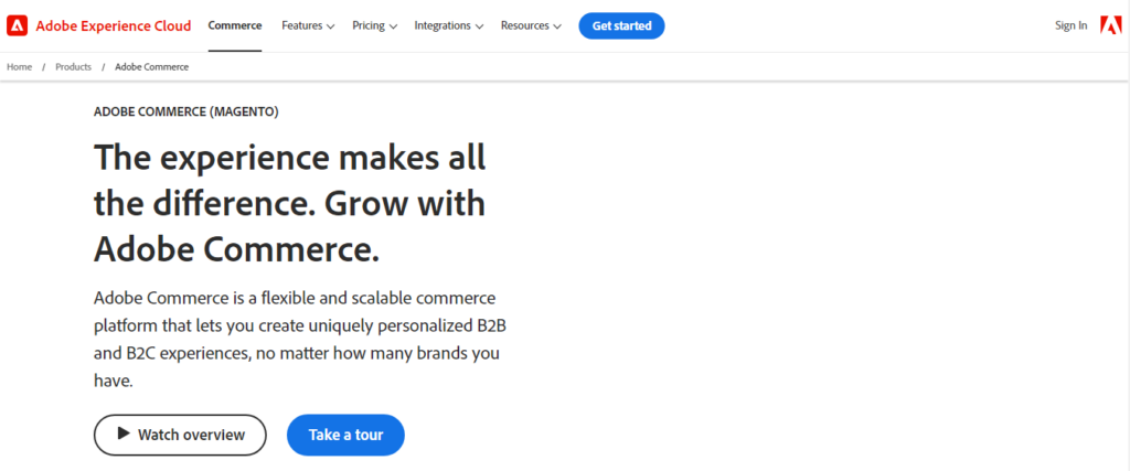 Best E-Commerce Platforms for Manufacturers - Adobe Commerce or Magento Commerce