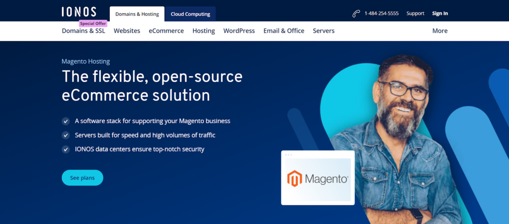 Best Magento Hosting Providers - IONOS