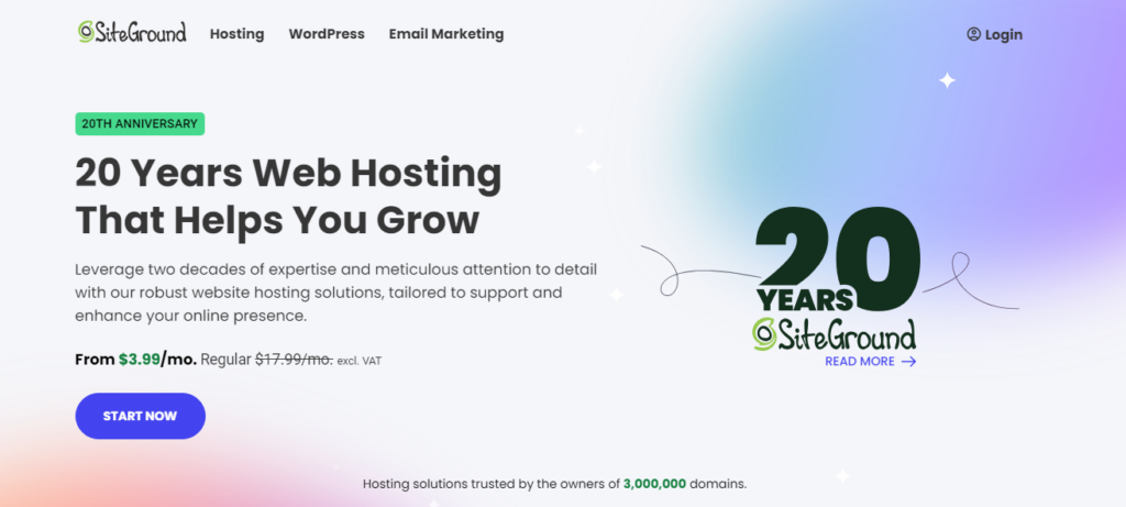 Best eCommerce Hosting for Small Businesses - SiteGround