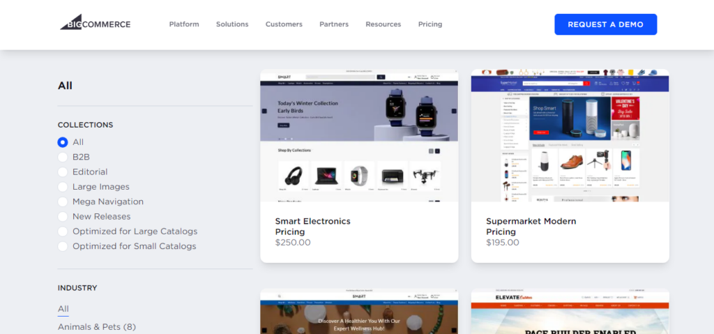 BigCommerce Themes Collection