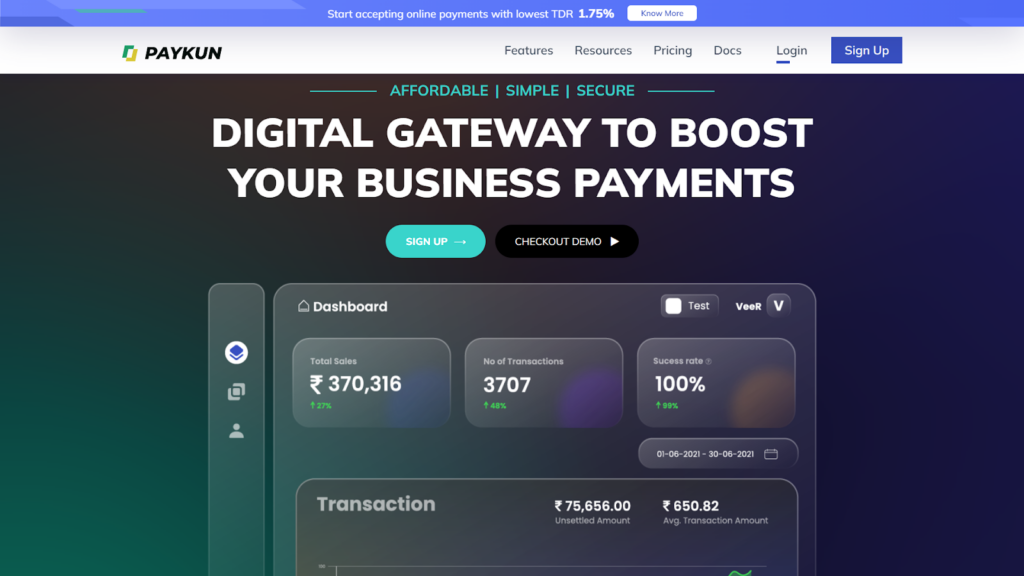 PayKun - Payment Gateway Solution in India
