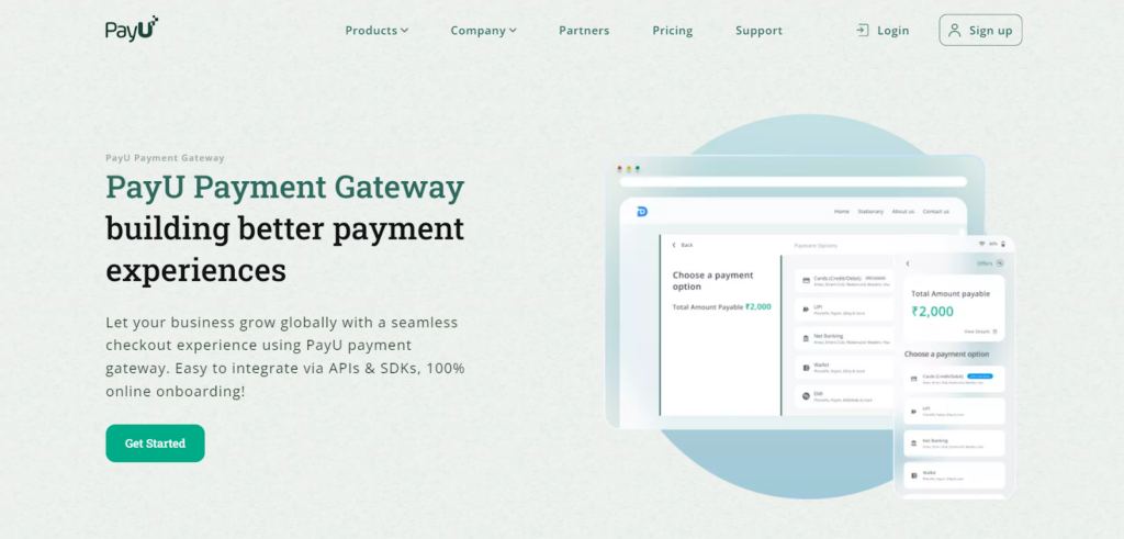 PayU - Payment Gateway Solution in India