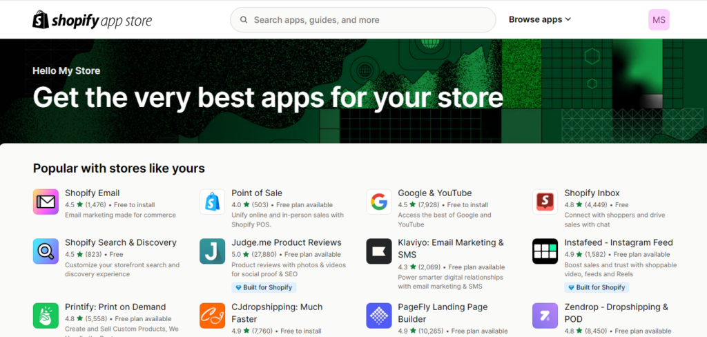 Shopify Apps Collection