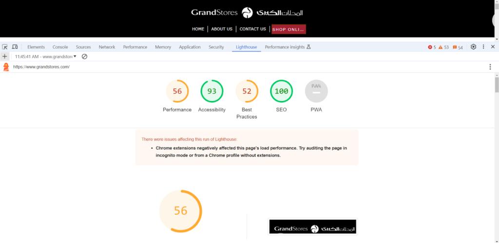 Tools to Measure Core Web Vitals - Lighthouse