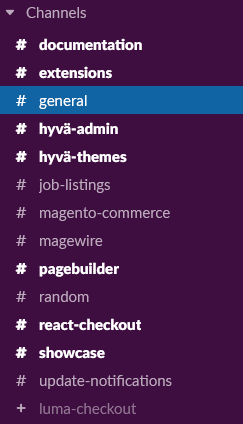 Hyvä’s Slack Community