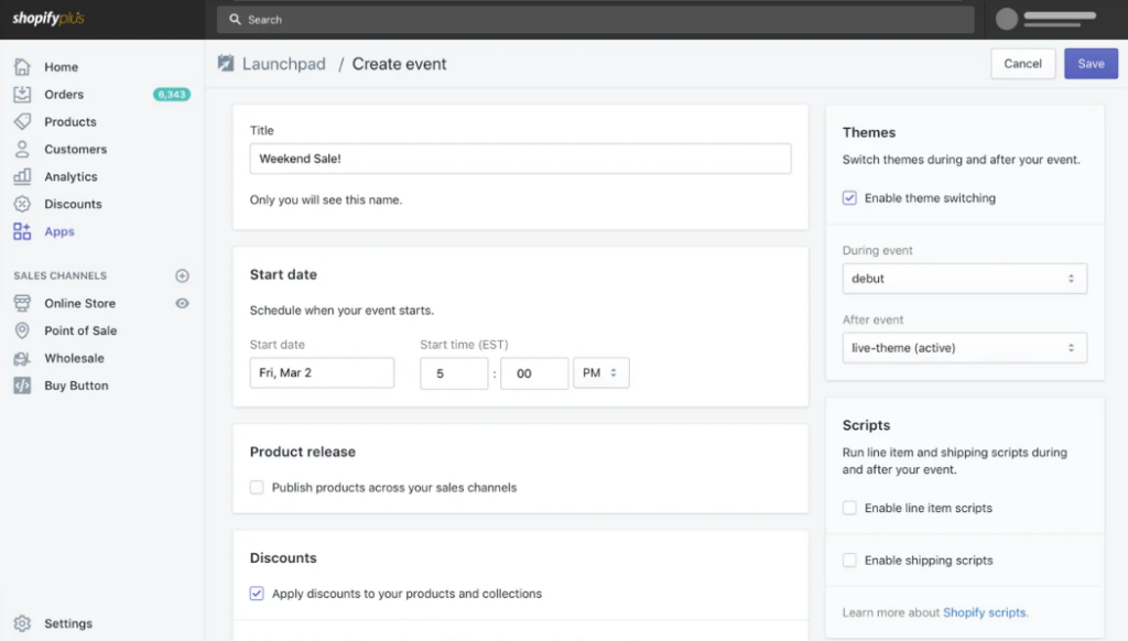 Automate and schedule sales campaigns using Launchpad