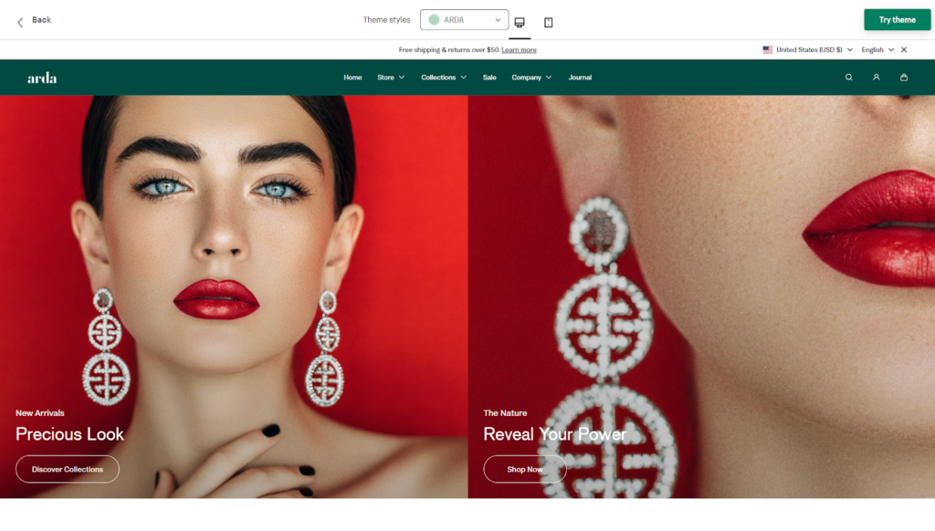 Best Jewelry Themes for Shopify - Marble Theme