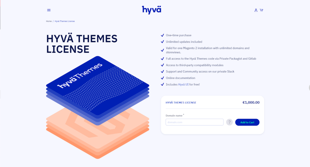 Hyva theme pricing