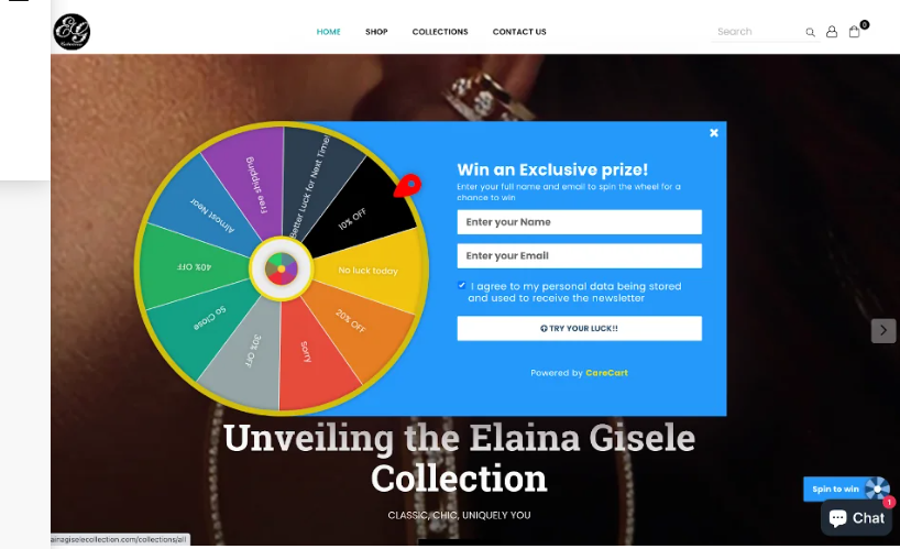 Gamification UI UX inspiration for better customer retention rate - Spin the Wheel