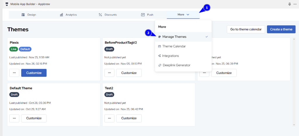 Appbrew multiple themes support