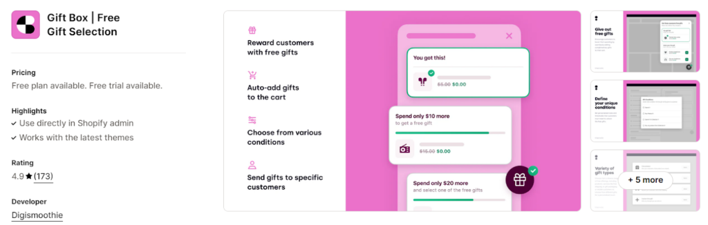 Best BoGo Apps for Shopify Gift Box Free Gift Selection
