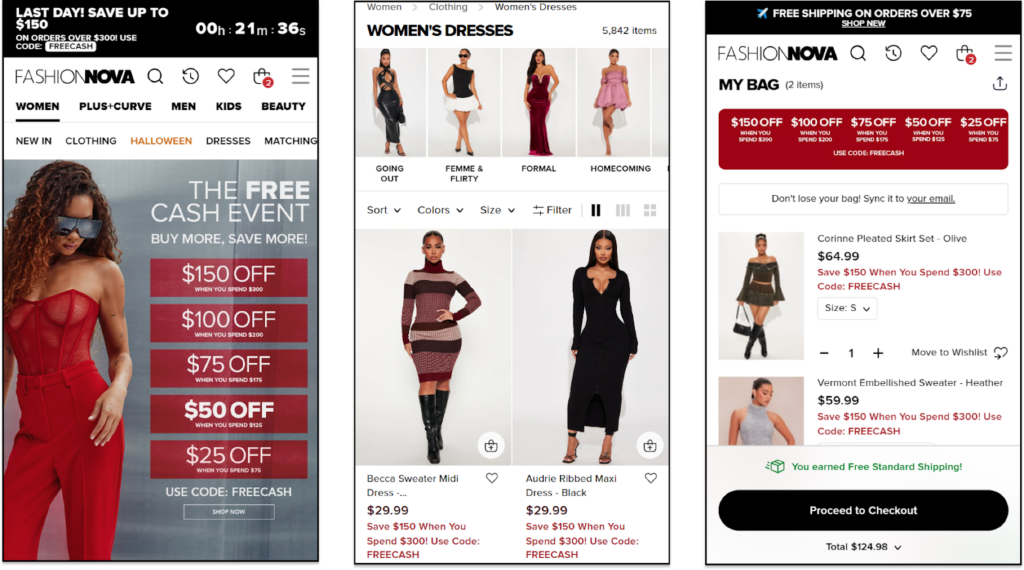 Fashion Nova – offers and disounts