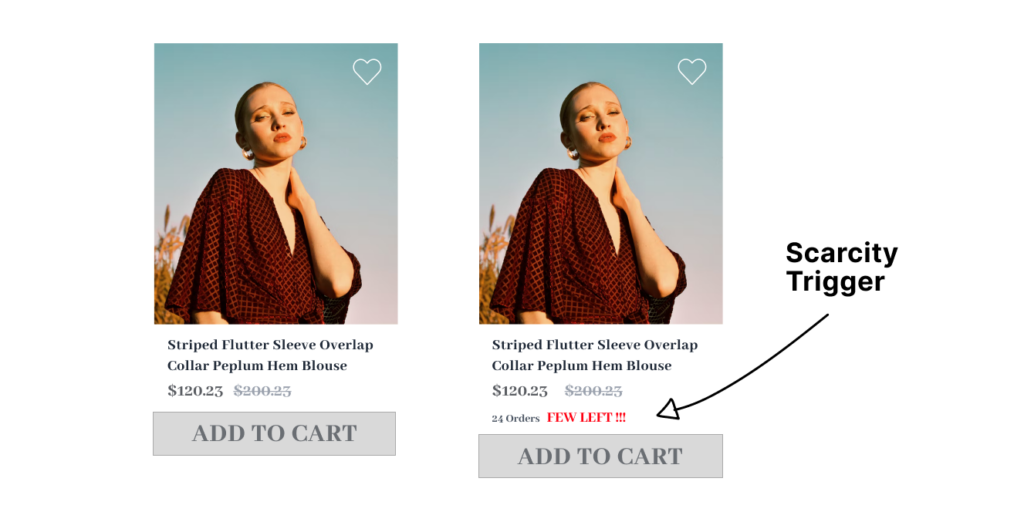 Scarcity Example – Psychological Pricing Tactics & Strategies