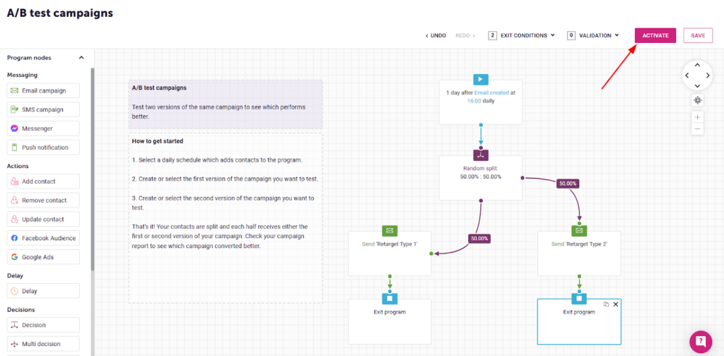 Activate Your email Automation - Dotdigital