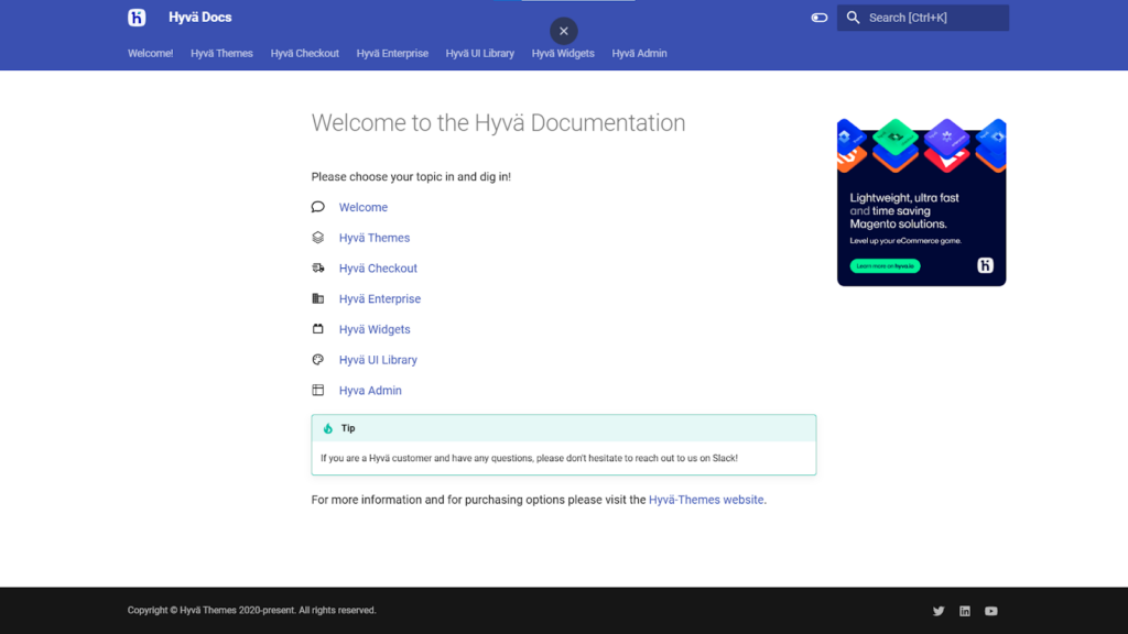 Hyvä Community Resources - official documentation by Hyvä