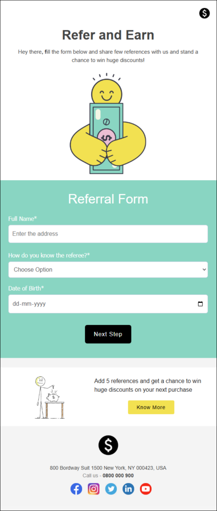 Referral Program Email