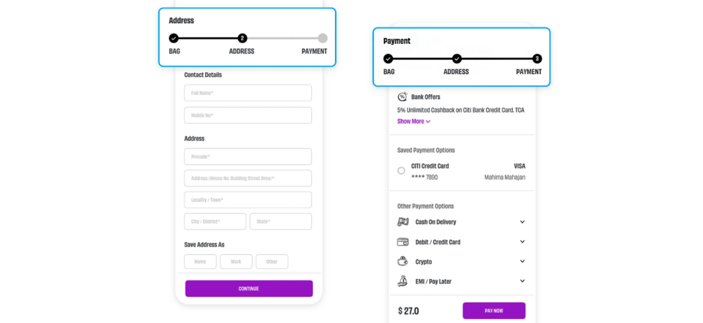 Best Practices for Cart Page A B Testing - Cart Page Progress Indicator