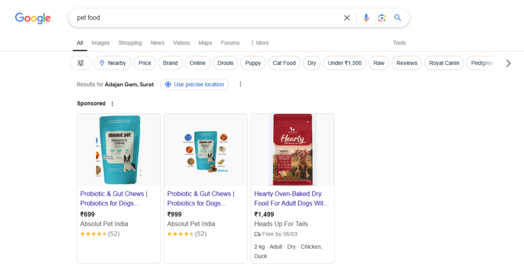 Google Shopping Ads