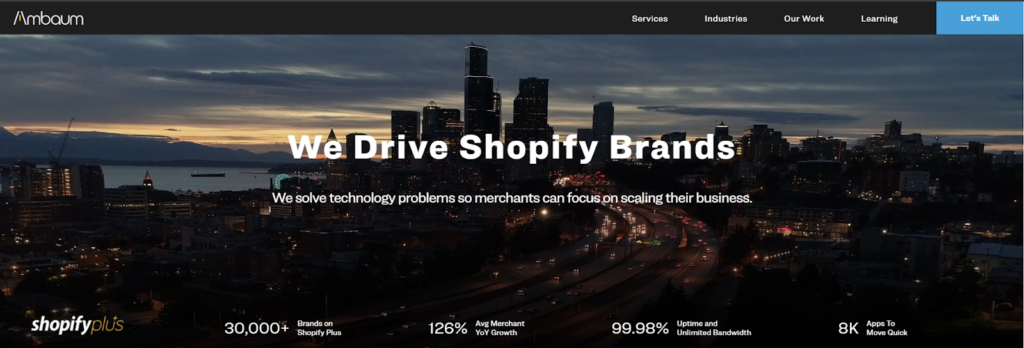 Ambaum drives Shopify Plus brands