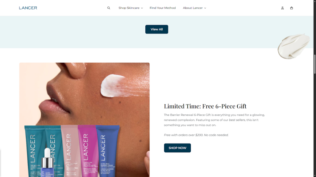 Color Contrast and Visual Clarity example for Accessibility in eCommerce website