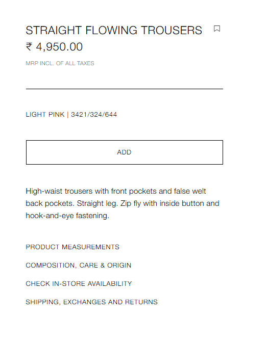 Readable Fonts and Scalable Text example for eCommerce Website Accessibility