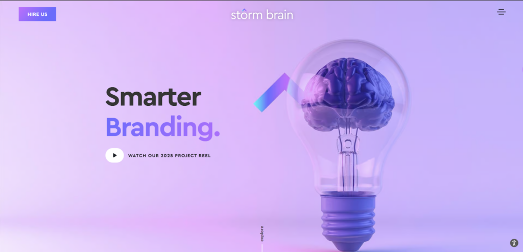 storm Brain offers innovative Shopify web design services for 2025
