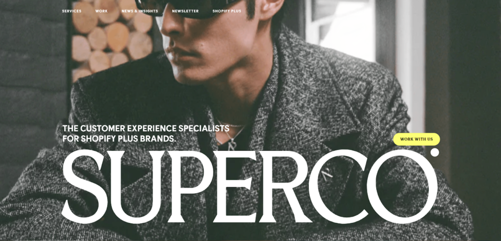 Superco for a user-focused digital experience and innovative UI