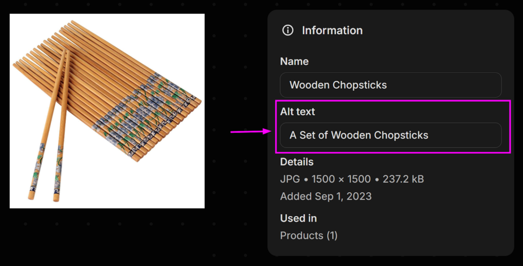Use of Alt Text for eCommerce website accessibility
