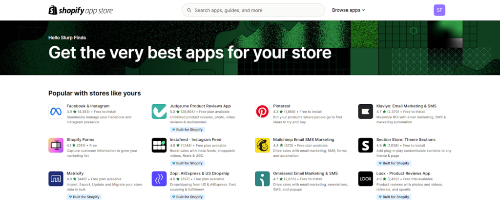 Shopify App Store