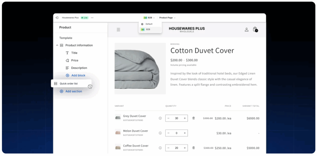 Real-Time Price Calculations