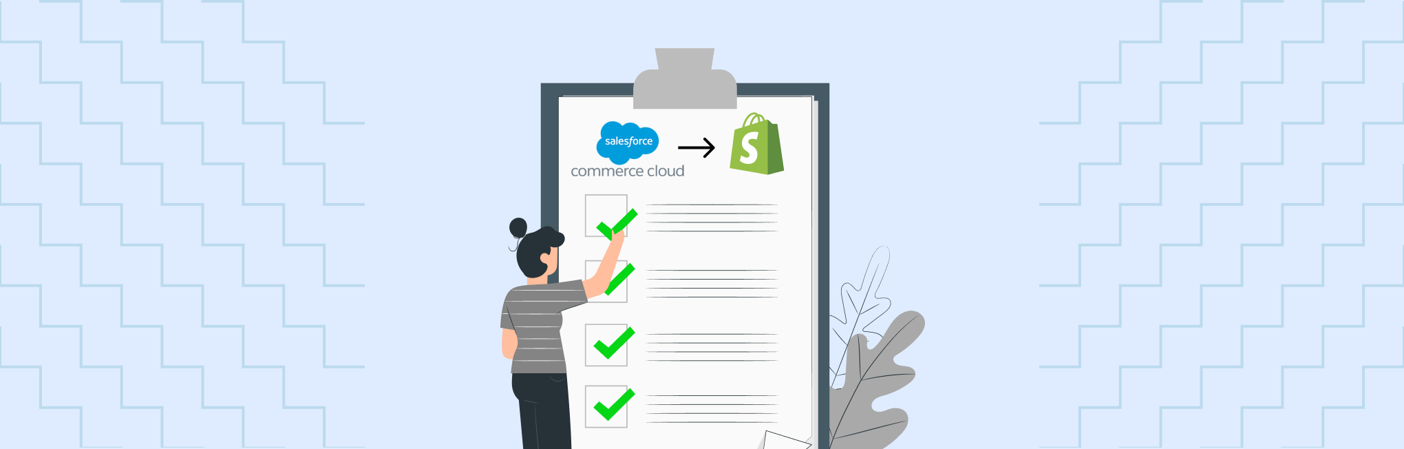 Salesforce Commerce to Shopify Migration Checklist Salesforce Commerce to Shopify Migration Checklist