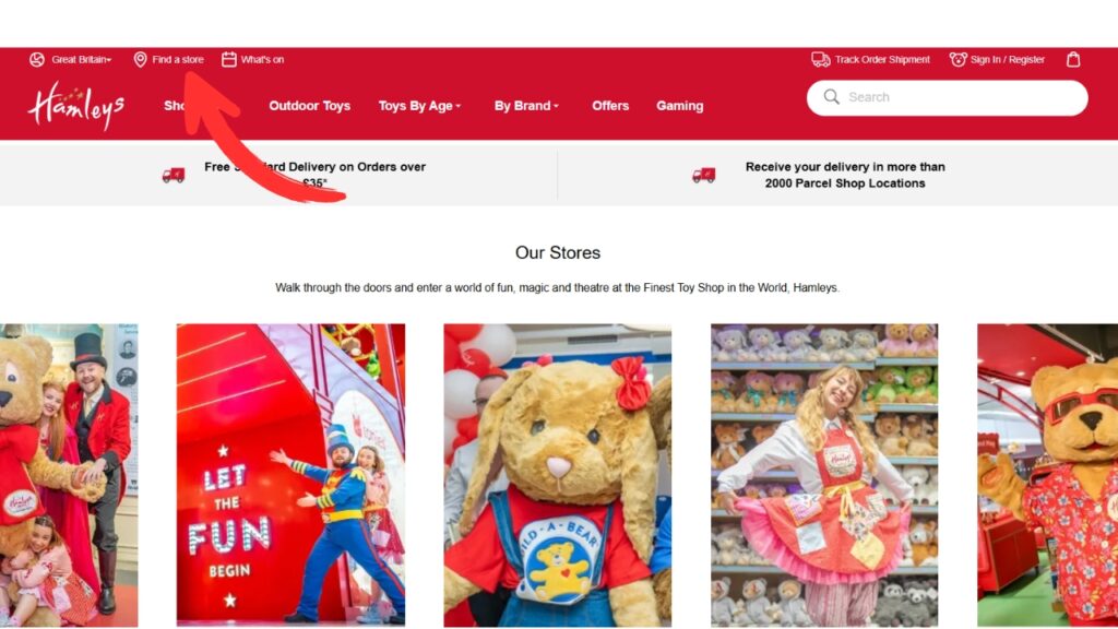 Key Features for eCommerce Toy Stores - Store Locator Tool