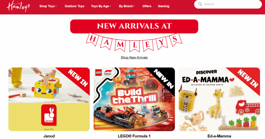 Key Features for eCommerce Toy Stores - User-Friendly Navigation