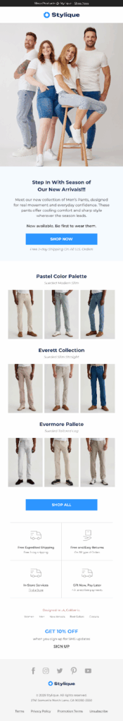 New collection Launch