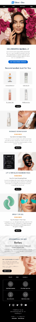 Recommendations Email