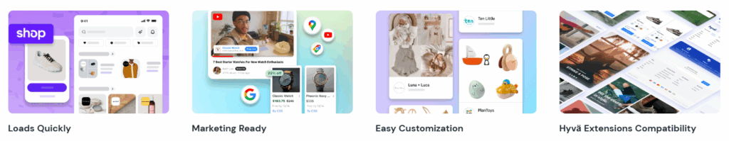 Hyvä Theme offer better pre-built templates - Hyvä Theme vs traditional Magento themes