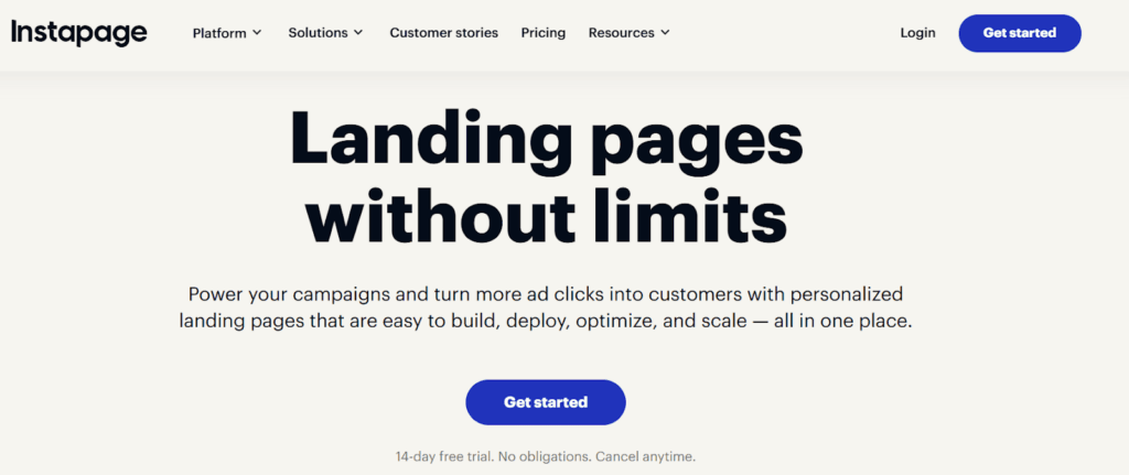 best conversion rate optimization tools - Instapage